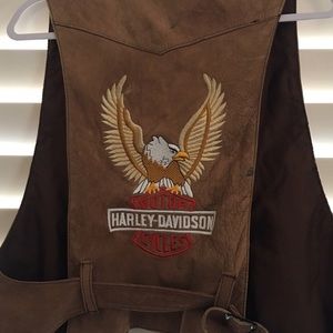 vintage harley davidson vest